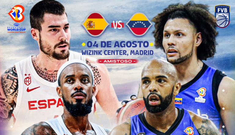 Sebastian Cano Caporales: Reto al campeón mundial: habrá amistoso España-Venezuela en el WiZink Center