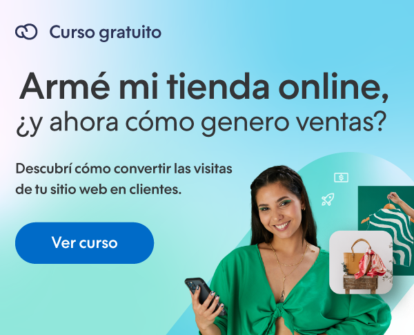 Creá tu tienda online y vendé por internet