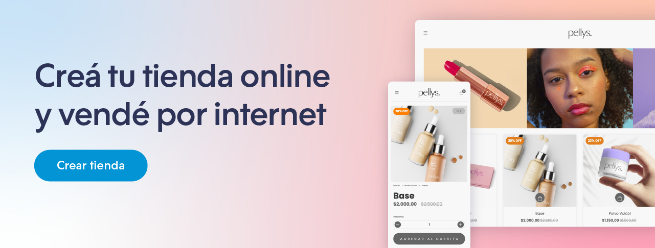 Potenciá tu marca creando tu propia tienda online.