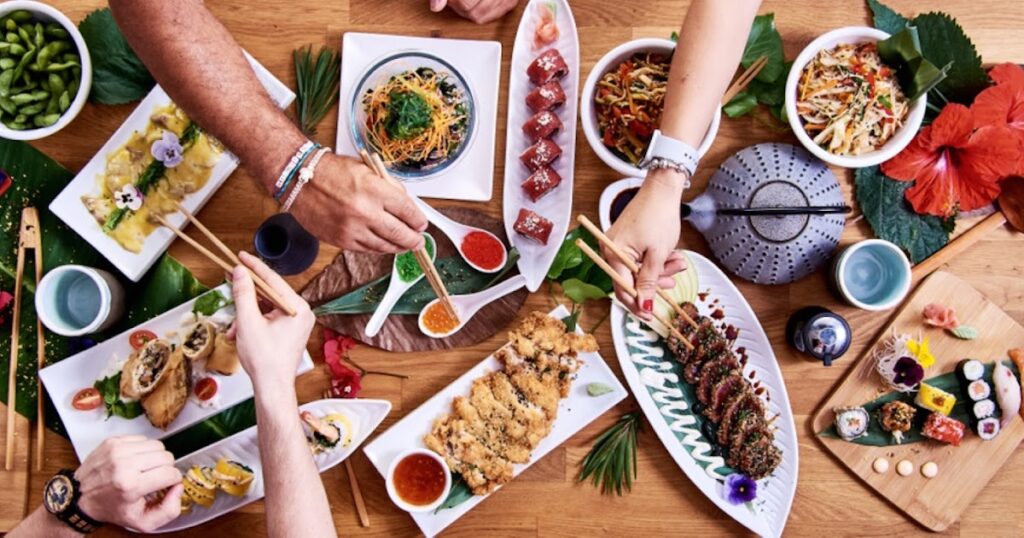 platos llenos de sabores únicos