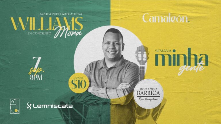 Williams Mora al ritmo de la MPBrasilera