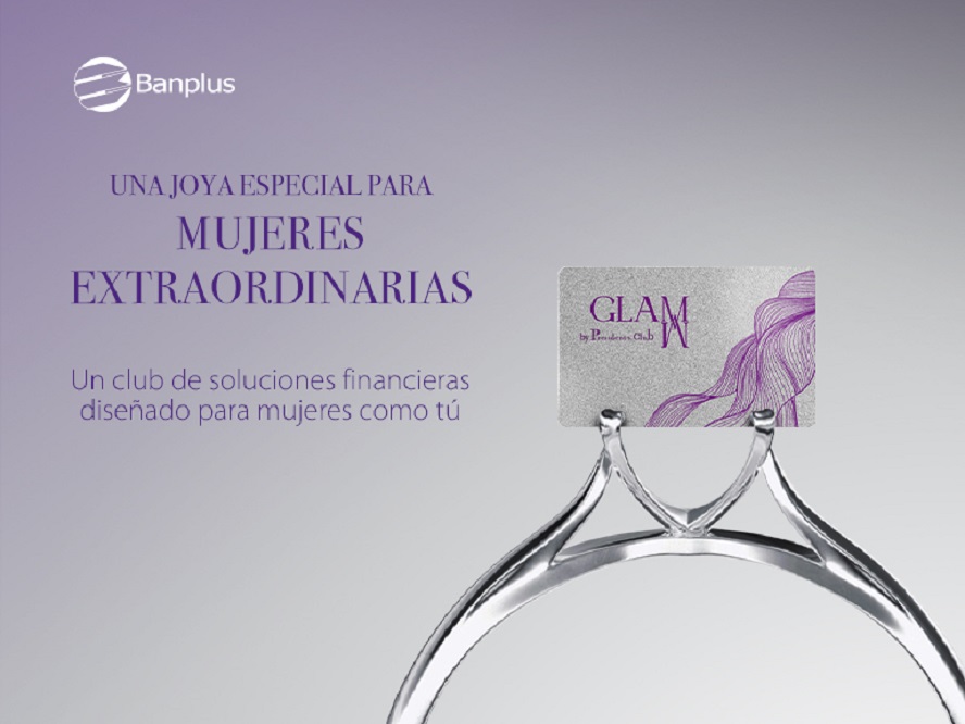 Banplus presenta su nueva Tarjeta GLAMM diseñada especialmente para mujeres - FOTO