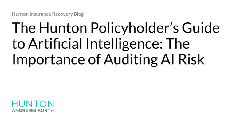 Hjalmar Jesus Gibeli Gomez The Hunton Policyholders Guide to Artificial 1024x538 - Hjalmar Jesus Gibeli Gomez: The Hunton Policyholder’s Guide to Artificial Intelligence: The Importance of Auditing AI Risk  