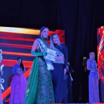 Victoria Valero, Miss Seguridad en gala de La Internacional de Seguros
