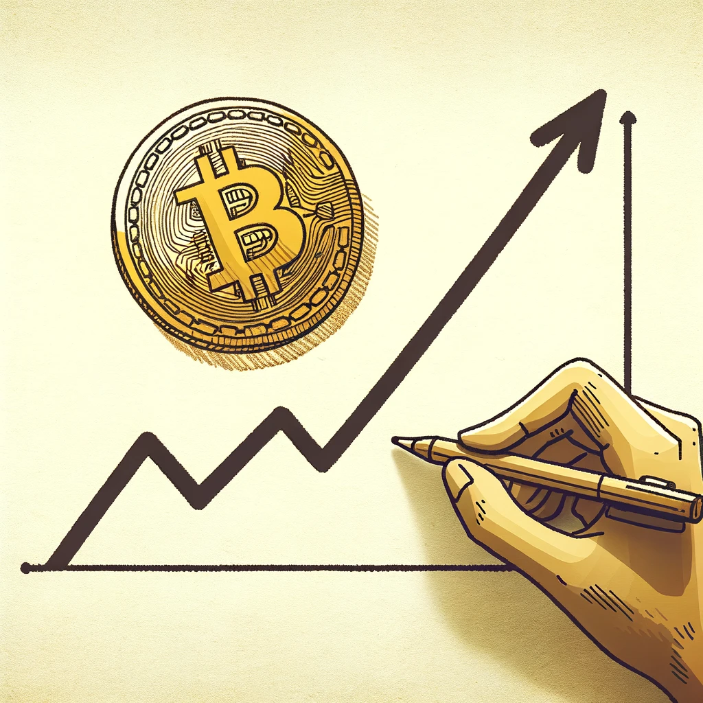 bitcoin alza 2024