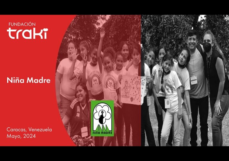 Fundación Traki - ‘Niña Madre’ es la ONG beneficiaria de ‘Un Gesto Solidario’ en mayo - FOTO